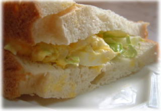 天然酵母酵母簡単サンドイッチ